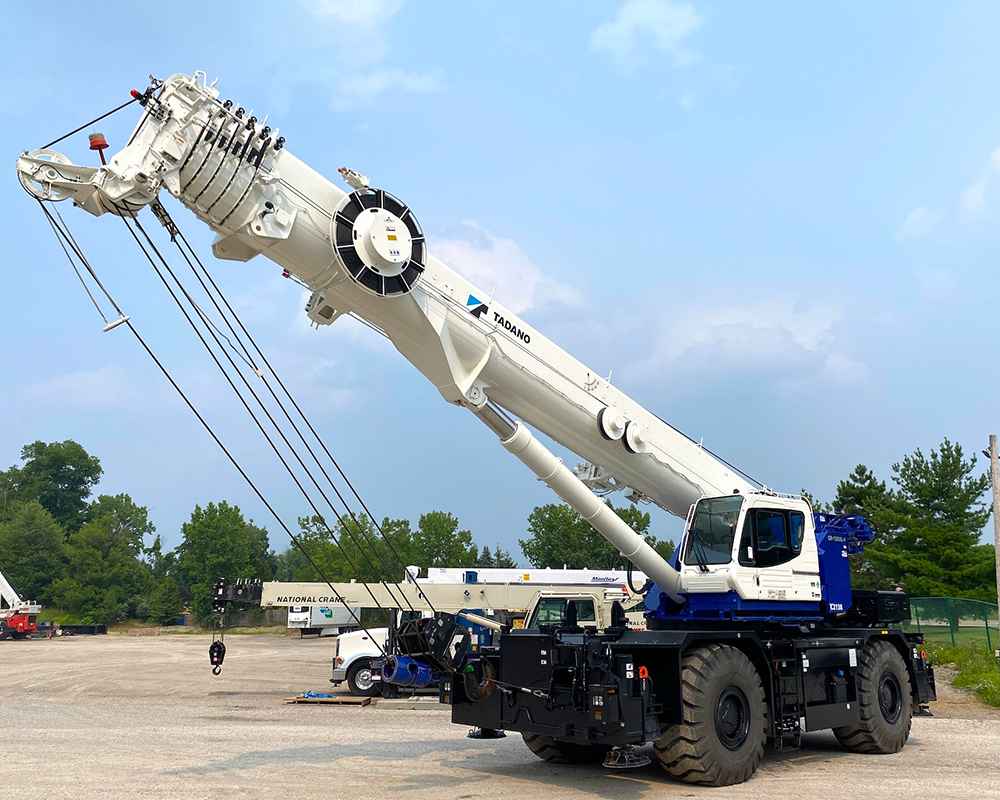 Tadano GR-1300XL-4 Rough Terrain Crane for Sale or Rent in Baltimore Maryland Crane Network image 0