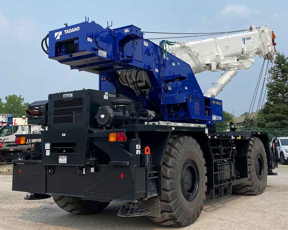 Tadano GR-1300XL-4 Rough Terrain Crane for Sale or Rent in Baltimore Maryland Crane Network image 9