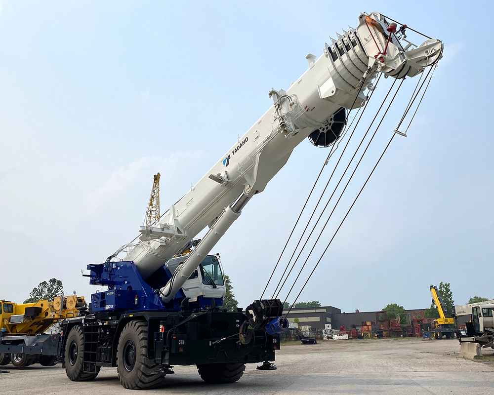Tadano GR-1300XL-4 Rough Terrain Crane for Sale or Rent in Baltimore Maryland Crane Network image 1
