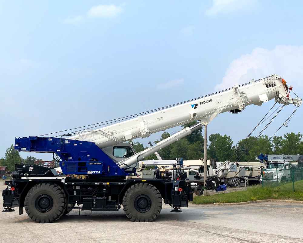 Tadano GR-1300XL-4 Rough Terrain Crane for Sale or Rent in Baltimore Maryland Crane Network image 3
