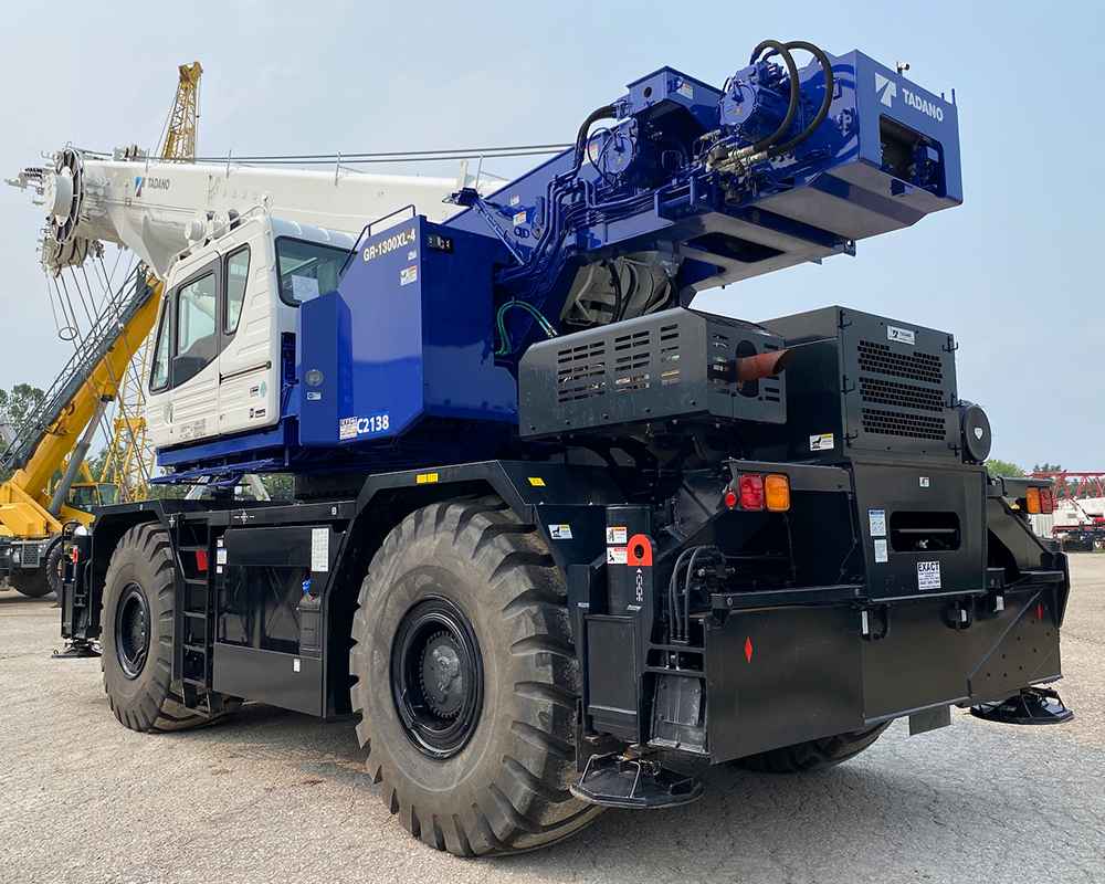 Tadano GR-1300XL-4 Rough Terrain Crane for Sale or Rent in Baltimore Maryland Crane Network image 8