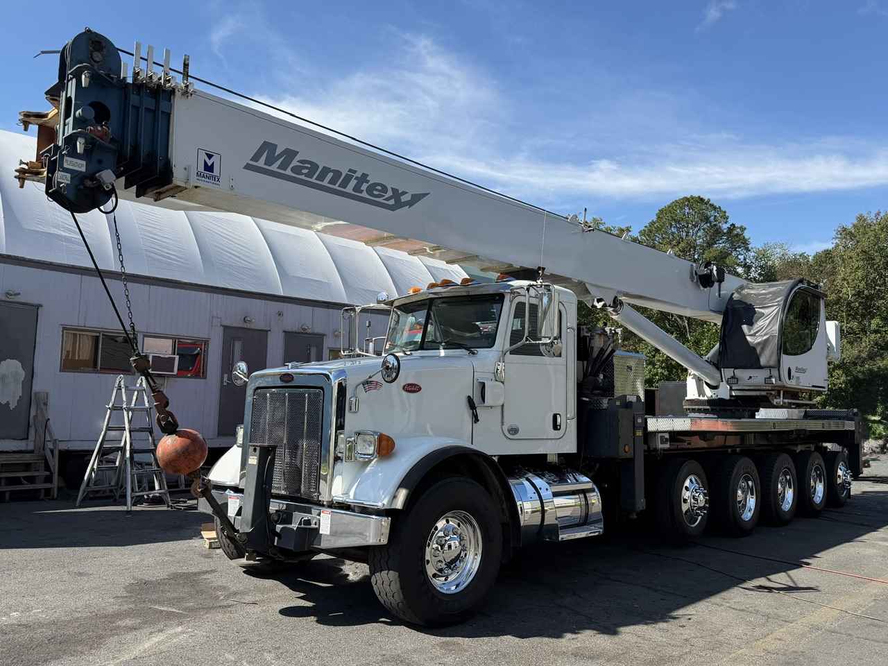 2018 Manitex 50155 SHL Boom Truck Crane for Sale in New Jersey Crane Network image 0